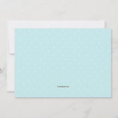 Twin Boys Baby shower Invitation Kaart (Achterkant)