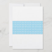 Twin Boys Baptism Invitation Kaart (Achterkant)