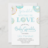 Twin Boys Donut Gestrooid met Twice the Love Kaart (Voorkant)