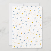 Twin Boys eerste reis rond de zon 1e verjaardag Kaart (Achterkant)