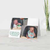 Twin Boys eerste verjaardagstaart (Achterkant)