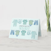 Twin Boys Gefeliciteerd Kaart (Voorkant)