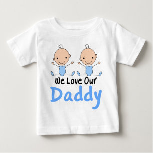 Twin Boys Love Baby T-shirt
