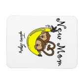 Twin Boys New Mam Gifts Magneet (Horizontaal)