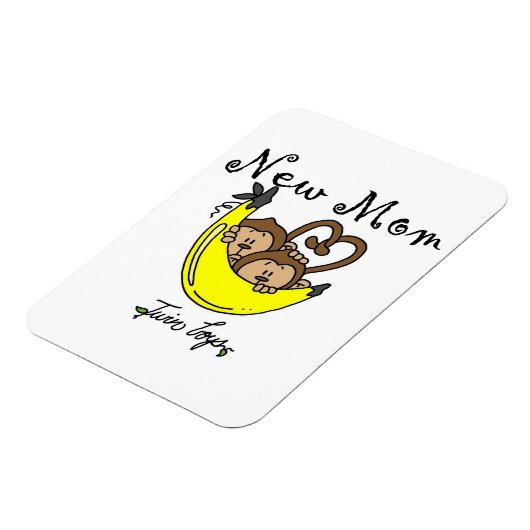 Twin Boys New Mam Gifts Magneet (Linkerzijde)