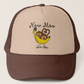 Twin Boys New Mam Tshirts en cadeaus Trucker Pet (Voorkant)