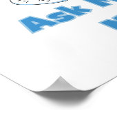 Twin Boys Nieuwe Papa Cadeaus Poster (Hoek)