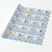 Twin Boys - Stortend Baby shower-opvulpapier Cadeaupapier (Uitgerold)