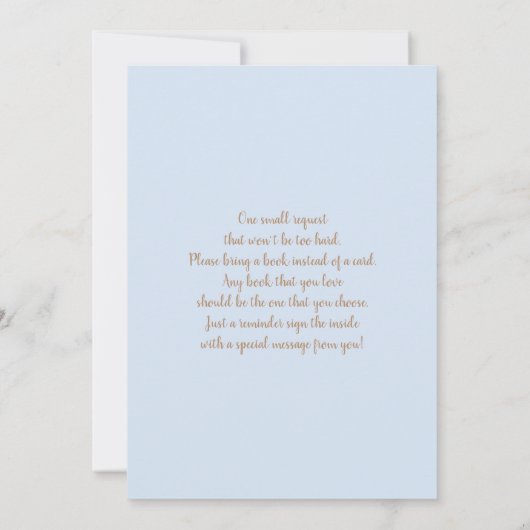 Twin Boys Teddy beer Rainbow Baby shower Kaart (Achterkant)