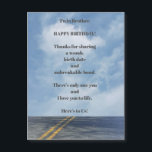 Twin Brothers Birthday Magnetic Wenskaart<br><div class="desc">Zelden gevonden is dit speciale magnetische wenskaart voor tweelingbroers. Deze verjaardagskaart wordt met de meest moderne taal gelukkig ontvangen en genoot!</div>