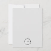 Twin Brothers City Uitzicht Birthday Flat Card (Achterkant)