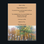 Twin Brothers Love Birthday Magnetic Wenskaart<br><div class="desc">Zelden gevonden,  is deze speciale magnetische verjaardagskaart voor tweelingbroers. Deze kaart wordt met de dagelijkse taal van de dag tot op de dag van vandaag gelukkig ontvangen en gegeten.</div>