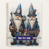 Twin Brothers Wizard kabouters Steampunk Planner (Voorkant)