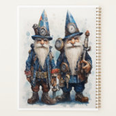 Twin Brothers Wizard kabouters Steampunk Planner (Achterkant)