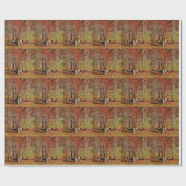 Twin Brown and White Horses Cadeaupapier (Vlak)