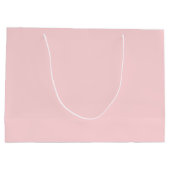 Twin Bunnies Baby shower Cute Pastel Pink Groot Cadeauzakje (Achterkant)