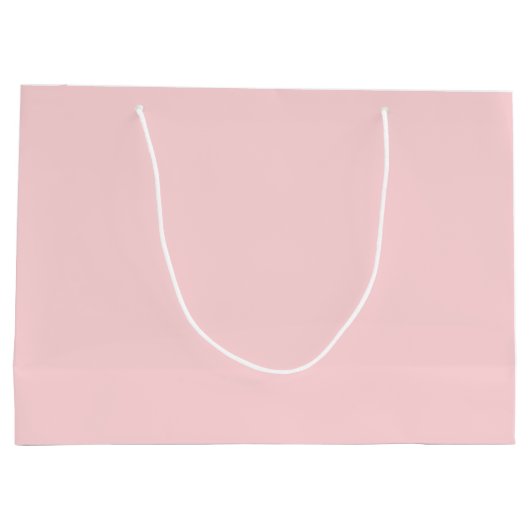 Twin Bunnies Baby shower Cute Pastel Pink Groot Cadeauzakje (Achterkant)