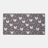 Twin Bunnies Embrace - Tweelingen Zodiac Constella Bureaumat (Voorkant)