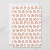 Twin Bunnies Spring Easter Baby shower Uitnodiging (Achterkant)