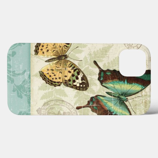 Twin Butterflies Case-Mate iPhone Case (Achterkant (horizontaal))