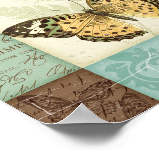 Twin Butterflies Poster (Hoek)