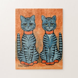 Twin Cats By Louis Wain Legpuzzel