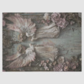 Twin Cherub Angels Decoupage Tissuepapier (Voorkant)