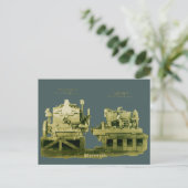 Twin City GAS Engine Climax GAS Engine  Briefkaart (Staand voorkant)