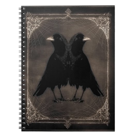 Twin Crows Notitieboek (Voorkant)