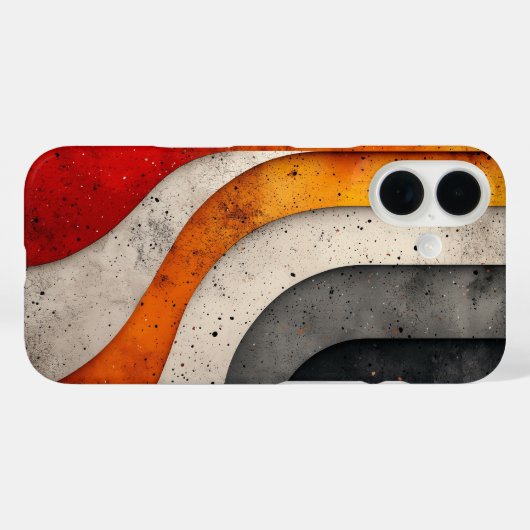 Twin Currents – Telefoonhoesje Case-Mate iPhone Case (Achterkant (horizontaal))