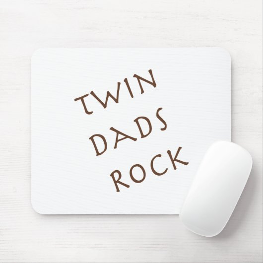 Twin Dads Rock Muismat (Met muis)