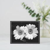 Twin Daisies Briefkaart (Staand voorkant)