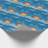 Twin Dawn Carnaval Cadeaupapier (Hoek)