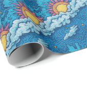 Twin Dawn Carnaval Cadeaupapier (Rol Hoek)