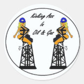 Twin Derricks Sticker (Voorkant)