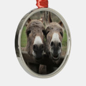 TWIN DONKEY PAIR ORNAMENT (Rechts)
