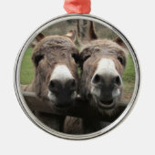 TWIN DONKEY PAIR ORNAMENT (Voorkant)