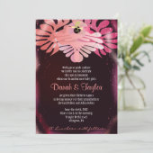 Twin Doves Jewish Baby Naming Invitation Hebreeuws Kaart (Staand voorkant)