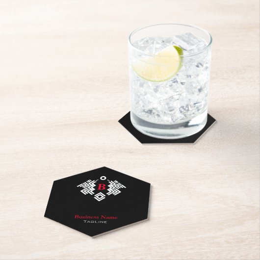 Twin Dragon Royal Emblem met initiaal Kartonnen Onderzetters (Insitu)