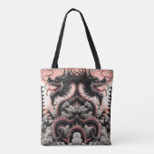 Twin Dragon Tote Bag (Achterkant)