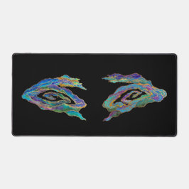 Twin Dragons Chasing The Sun - Surreal Painting Bureaumat