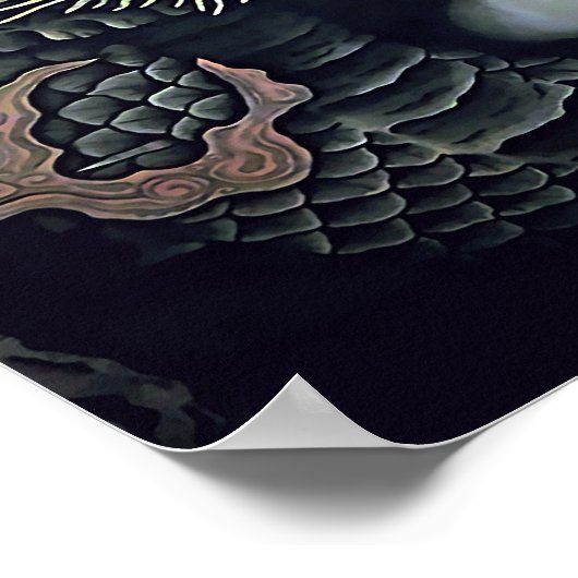 Twin Dragons Temple Japans Oost Poster (Hoek)