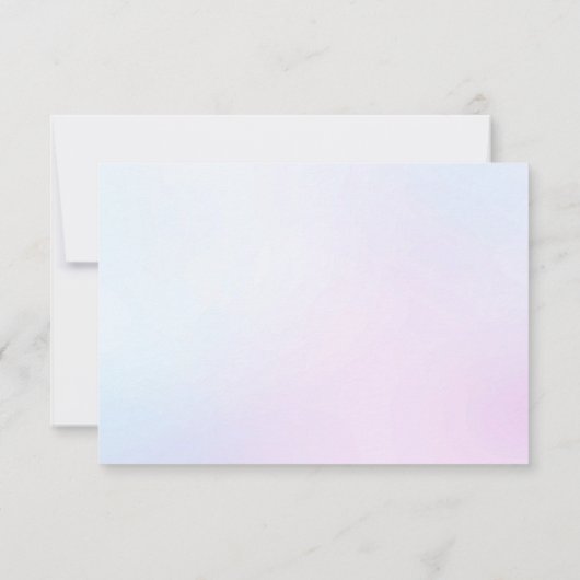 Twin Ducks Floral Dank u kaart (Achterkant)