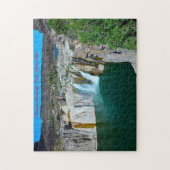 Twin Falls Idaho. Kerstgroeten Legpuzzel (Verticaal)