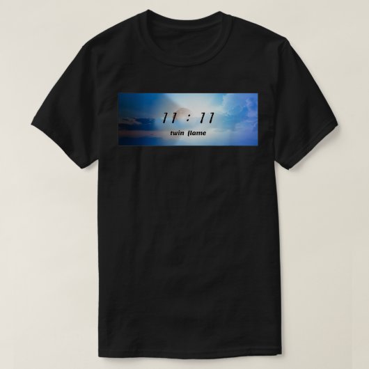 Twin Flame 1111 T-shirt (Design voorkant)