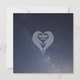 Twin Flame Bedankkaartjes voor de tafel Save The Date