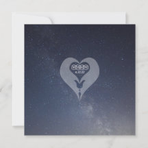 Twin Flame Dankbetuigingskaartjes voor op tafel