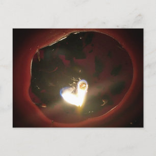 Twin Flame Heart Briefkaart