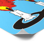 Twin Flame Kiss Poster (Hoek)