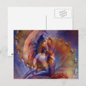 Twin Flame Love Briefkaart (Voorkant / Achterkant)